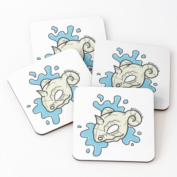 Item preview, Water skull designed and sold by FleecyEliseArt.