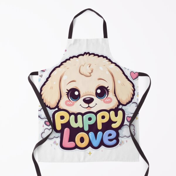 Item preview, Puppy Love Cute Fluffy Puppy Kawaii Pastel Dog Lover T-Shirt designed and sold by Amitabr14.