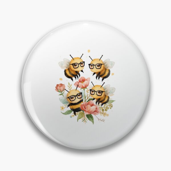 Item preview, Nerd Bees designed and sold by PatronesKawai.