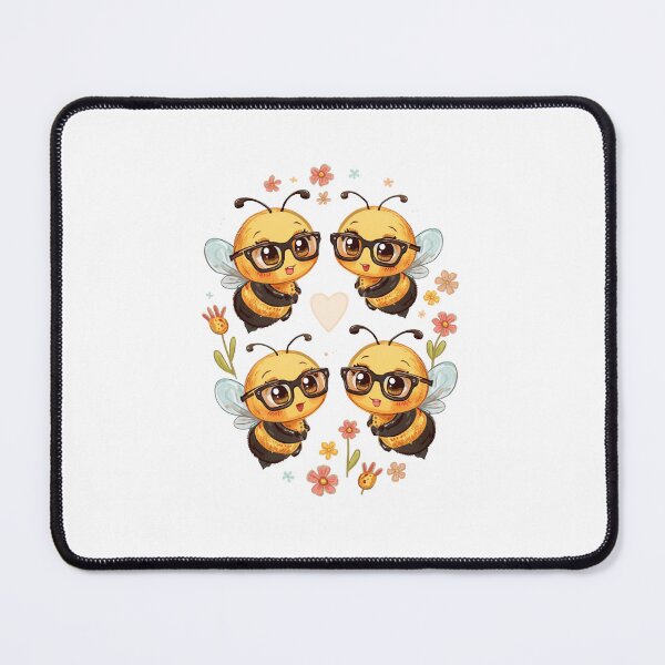 Item preview, Nerd Bees designed and sold by PatronesKawai.