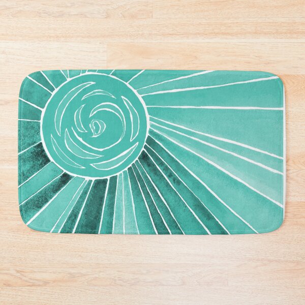 Item preview, Mint Green Sunny Rainbow Art designed and sold by AlinaArt&Design.