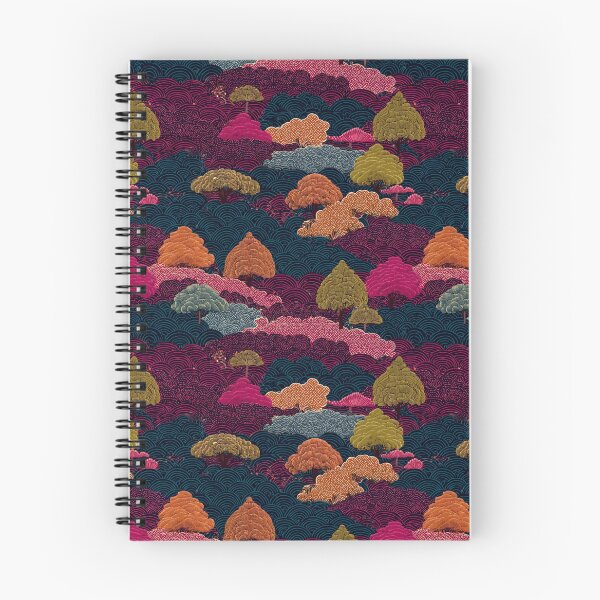 Item preview, Japanese Art Forest Wave Pattern Landscape designed and sold by NicolasGlowArt.