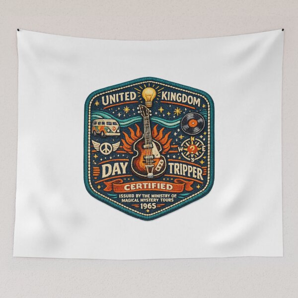 Item preview, Day Tripper Certified: Magical Mystery Tour Badge designed and sold by Dresut.