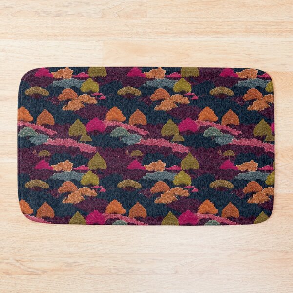 Item preview, Japanese Art Forest Wave Pattern Landscape designed and sold by NicolasGlowArt.