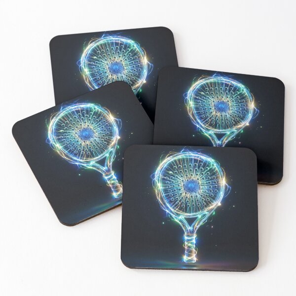 Item preview, Neon Padel Racket Light Art designed and sold by ticzla95.