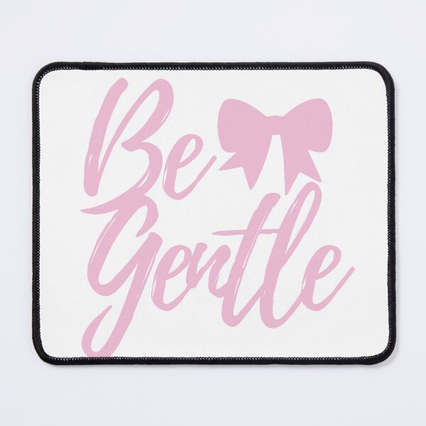 Item preview, be gentle pink coquette bow aesthetic design designed and sold by RiriPixera.