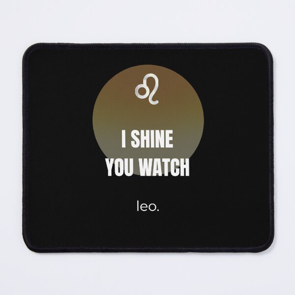 Item preview, Leo Zodiac I Shine You Watch Black Design designed and sold by Milena018.