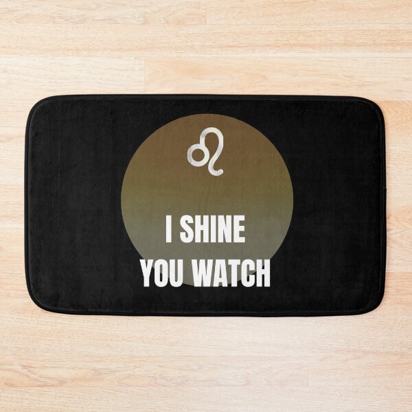 Item preview, Leo Zodiac I Shine You Watch Black Design designed and sold by Milena018.