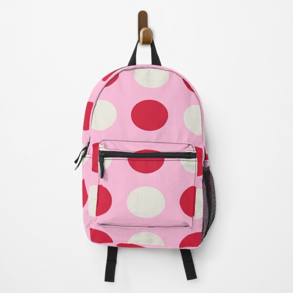 Item preview, RED, CREAM and COTTON CANDY PINK Symmetrical POLKA DOTS  designed and sold by RachelMacht.