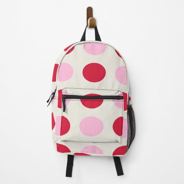 Item preview, RED, COTTON CANDY PINK and CREAM Symmetrical POLKA DOTS designed and sold by RachelMacht.
