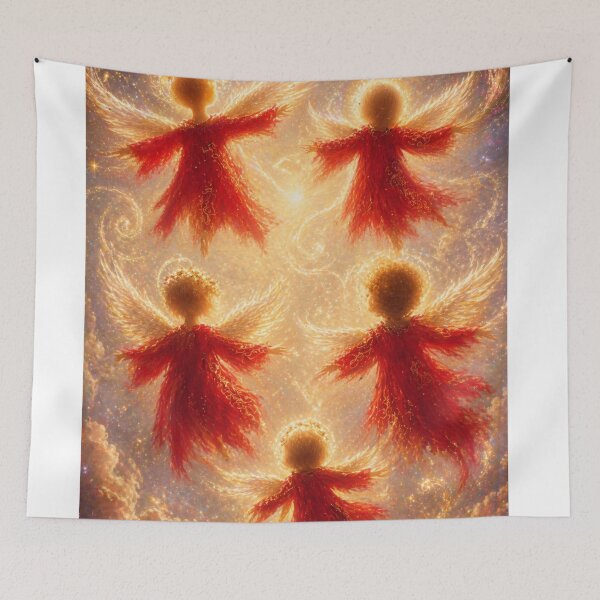 Item preview, Scarlett angel for courage and valour  designed and sold by sonamkumari333.