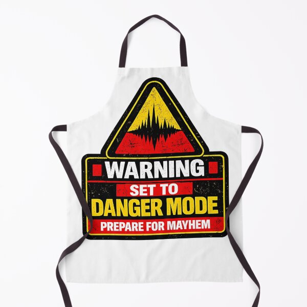 Item preview, Warning Set to Danger Mode Rave designed and sold by ZenRave Designs.
