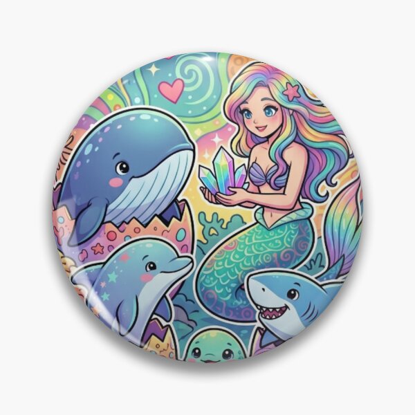 Item preview, The underwater world of mermaids designed and sold by PP&RAINBOW SHOP.