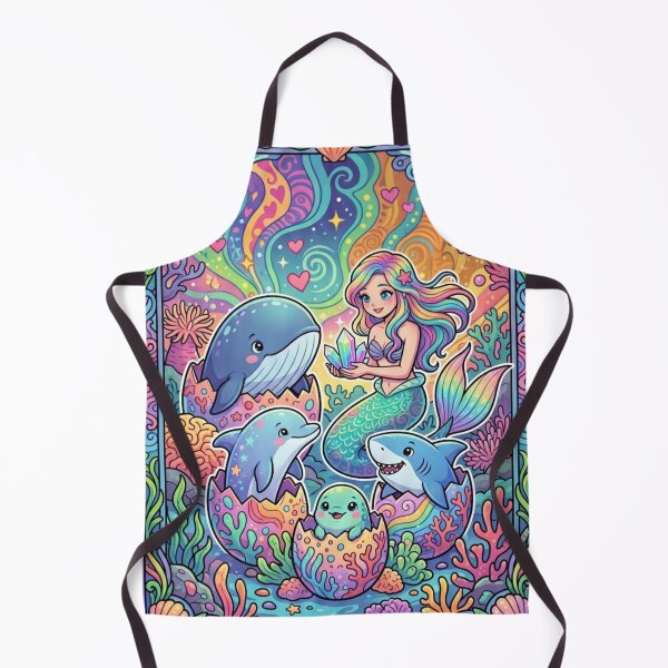 Item preview, The underwater world of mermaids designed and sold by PP&RAINBOW SHOP.