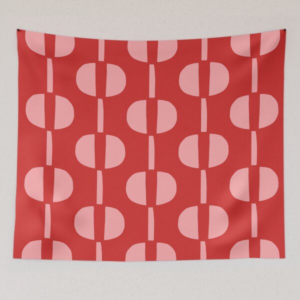Item preview, Mid Century Modern Geometric Striped Pattern designed and sold by tonymagnerart.
