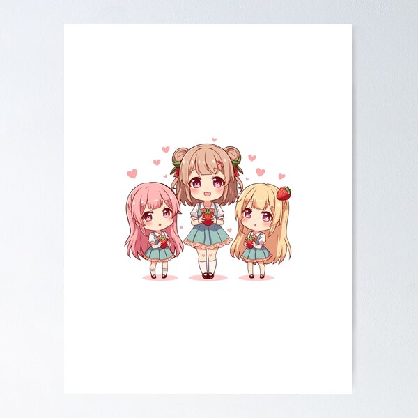 Item preview, Strawberry models designed and sold by PatronesKawai.