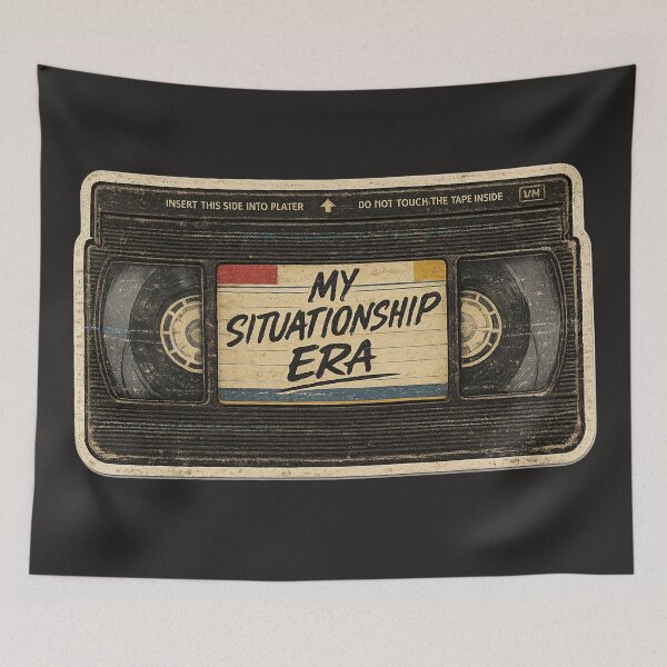 Item preview, My Situationship Era – Retro VHS Tape Funny Relationship Art | Gen Z Humor Gift designed and sold by irfanshikh.