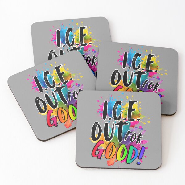 Item preview, ICE Out For Good, Protest Art, Perfect for Pride designed and sold by HippieStitched.
