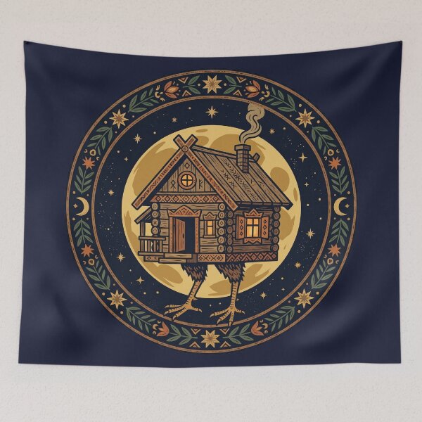 Item preview, Baba Yaga's Hut: Slavic Folklore designed and sold by Mission Ready.