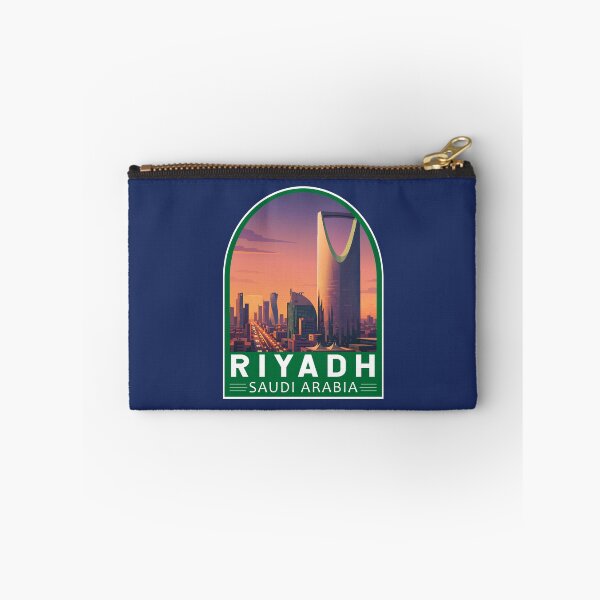 Item preview, Riyadh Saudi Arabia Travel Art Emblem designed and sold by KrisSidDesigns.