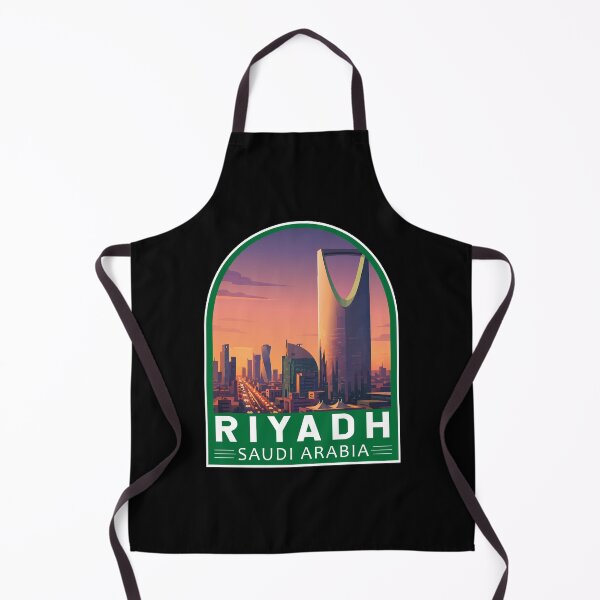 Item preview, Riyadh Saudi Arabia Travel Art Emblem designed and sold by KrisSidDesigns.