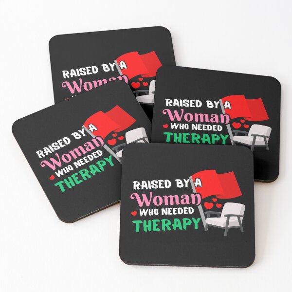 Item preview, Raised By A Woman Who Needed Therapy Funny Dark Humor designed and sold by Fitswear.