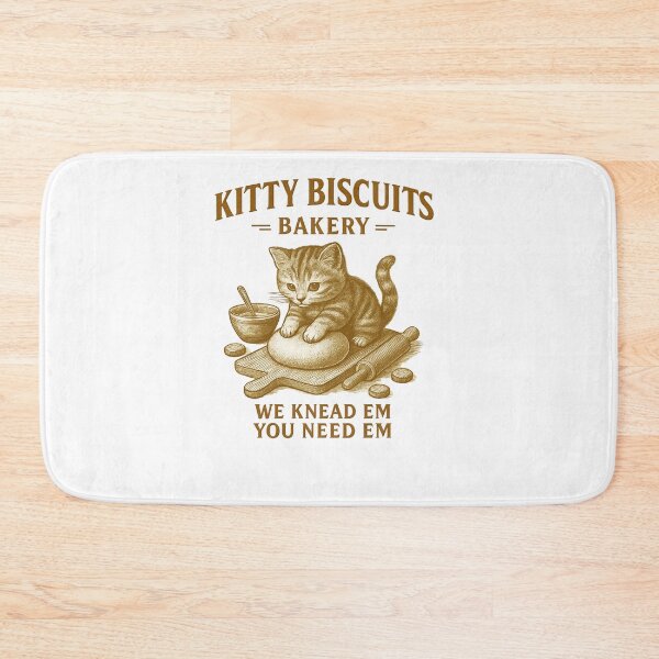Item preview, Kitty Biscuits Bakery designed and sold by SiarheiYur.
