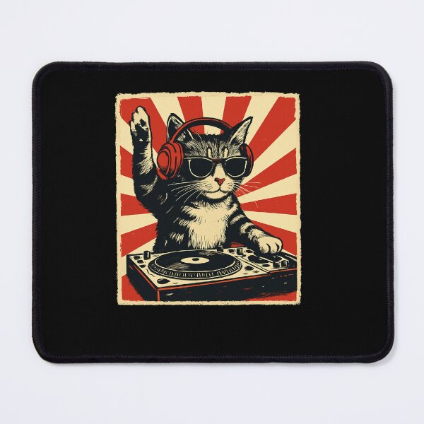 Item preview, DJ Cat Turntable designed and sold by SiarheiYur.