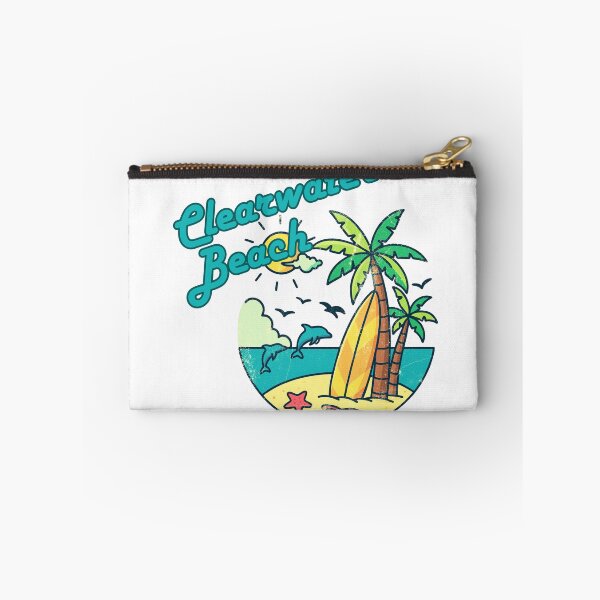 Item preview, Clearwater Beach Retro Vintage Surf T-Shirt | Beach Vacation Souvenir Gift designed and sold by DonnaRaine.