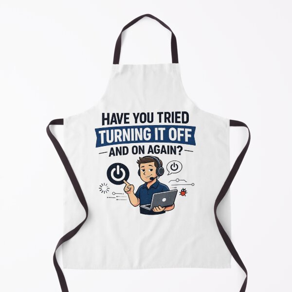 Item preview, Turn It Off Funny IT Support designed and sold by CoolTShirtDesign.