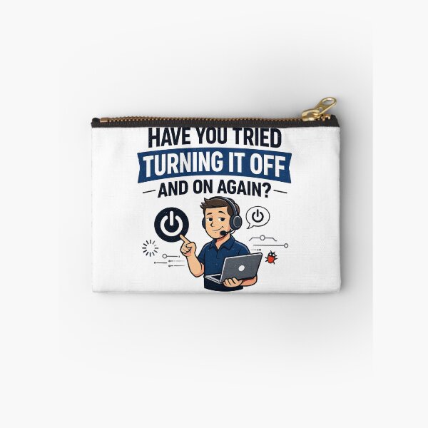 Item preview, Turn It Off Funny IT Support designed and sold by CoolTShirtDesign.