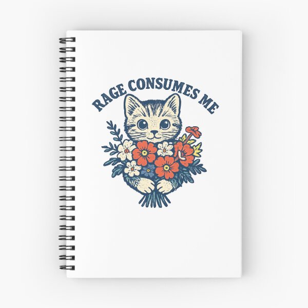 Item preview, Rage Consumes Me Kitten designed and sold by SiarheiYur.