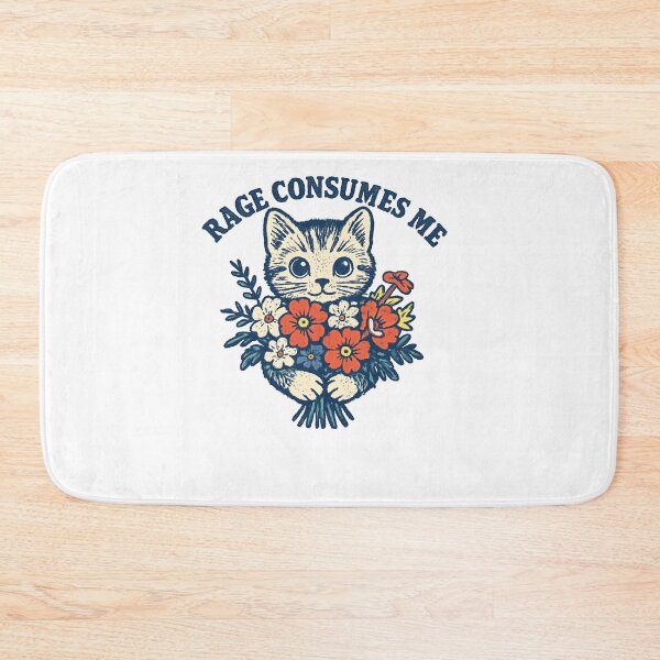 Item preview, Rage Consumes Me Kitten designed and sold by SiarheiYur.