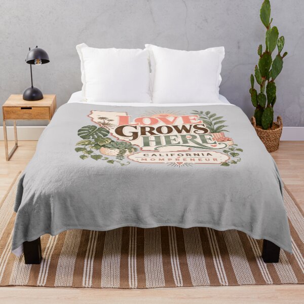 Item preview, Love Grows Here California Mompreneur Plant Lover designed and sold by Heather's Creative Apparel.