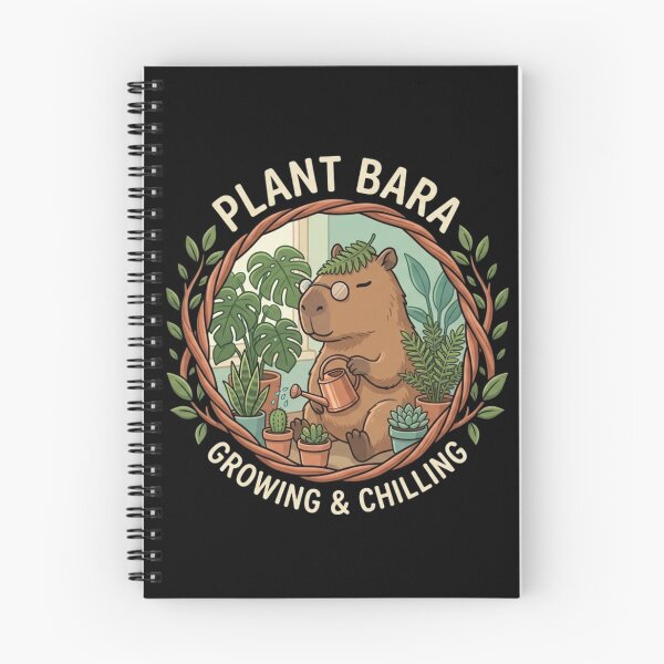 Artikelvorschau, Plant-Bara - Ästhetisches Capybara für Pflanzenfreunde Urban Jungle entworfen und verkauft von nbg2012.
