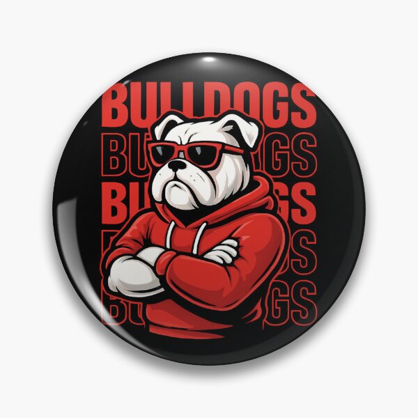 Item preview, Bulldogs In Red Sunglasses designed and sold by SiarheiYur.