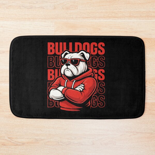 Item preview, Bulldogs In Red Sunglasses designed and sold by SiarheiYur.