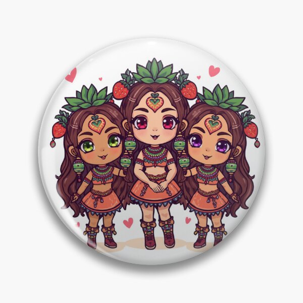 Item preview, Chibi Aztecs designed and sold by PatronesKawai.