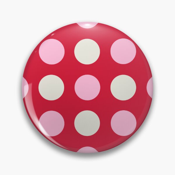 Item preview, COTTON CANDY PINK, CREAM and RED Symmetrical POLKA DOTS  designed and sold by RachelMacht.