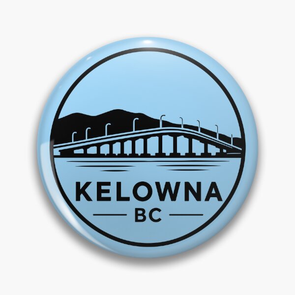Item preview, Kelowna British Columbia William R. Bennett Bridge Logo Okanagan Lake designed and sold by meganohm.