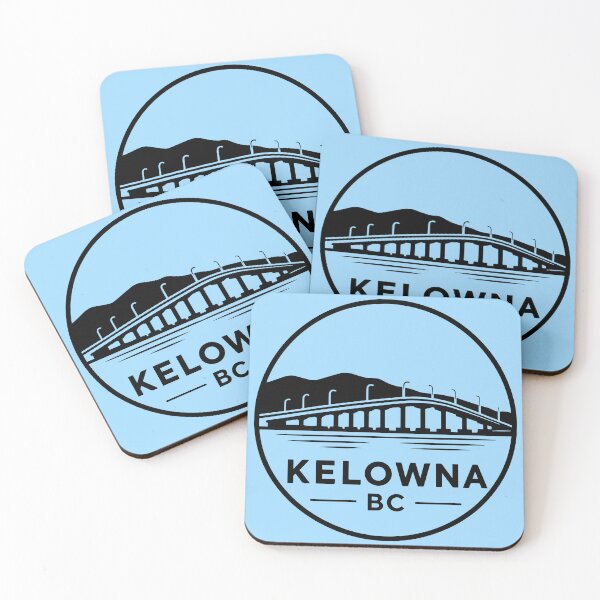 Item preview, Kelowna British Columbia William R. Bennett Bridge Logo Okanagan Lake designed and sold by meganohm.