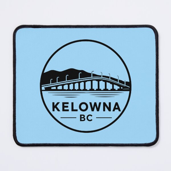 Item preview, Kelowna British Columbia William R. Bennett Bridge Logo Okanagan Lake designed and sold by meganohm.