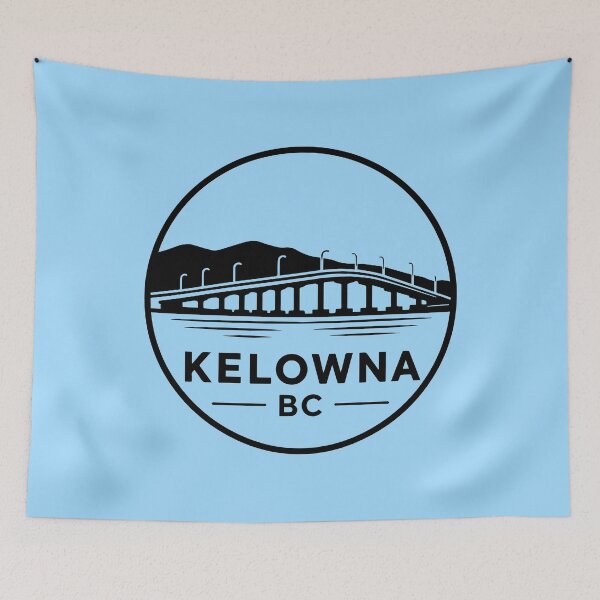 Item preview, Kelowna British Columbia William R. Bennett Bridge Logo Okanagan Lake designed and sold by meganohm.