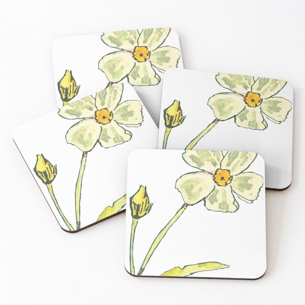 Item preview, Real hand painted Watercolor painting of a pretty field flower designed and sold by a.dadash.