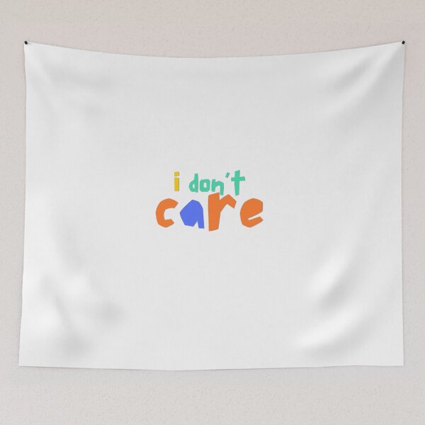 Item preview, I don't care designed and sold by Monem-RASH.