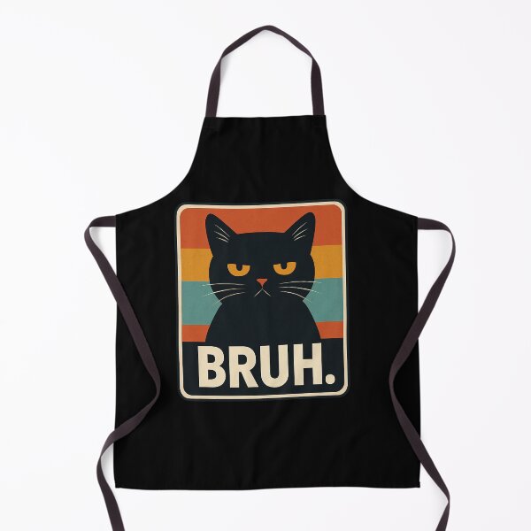 Item preview, Bruh Black Cat designed and sold by SiarheiYur.