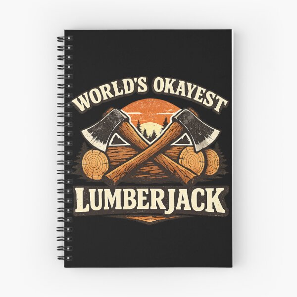Item preview, World’s Okayest Lumberjack designed and sold by SidTastic .