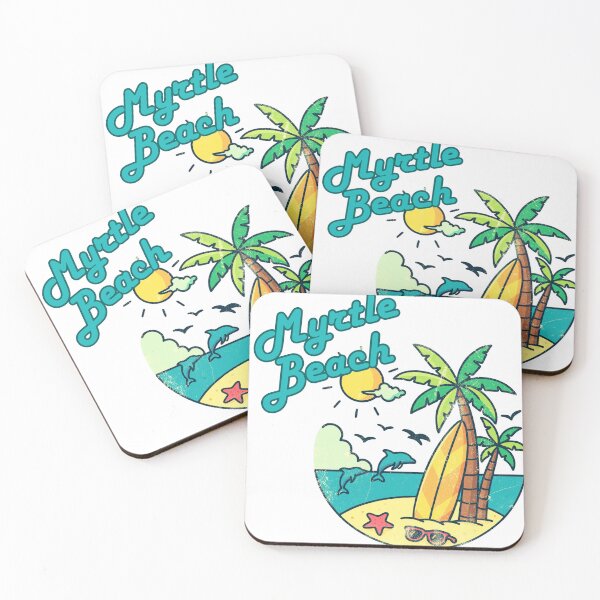 Item preview, Myrtle Beach Retro Vintage Surf T-Shirt | Beach Vacation Souvenir Gift designed and sold by DonnaRaine.