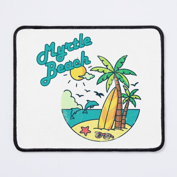 Item preview, Myrtle Beach Retro Vintage Surf T-Shirt | Beach Vacation Souvenir Gift designed and sold by DonnaRaine.