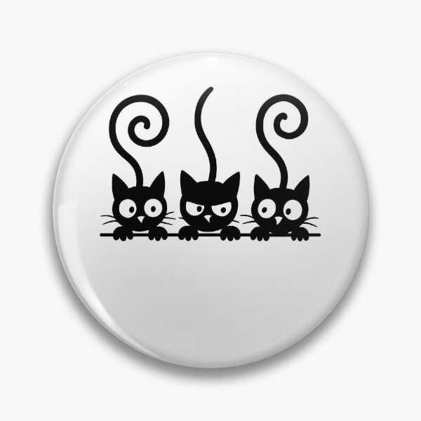 Item preview, Peeking Black Cats designed and sold by SiarheiYur.